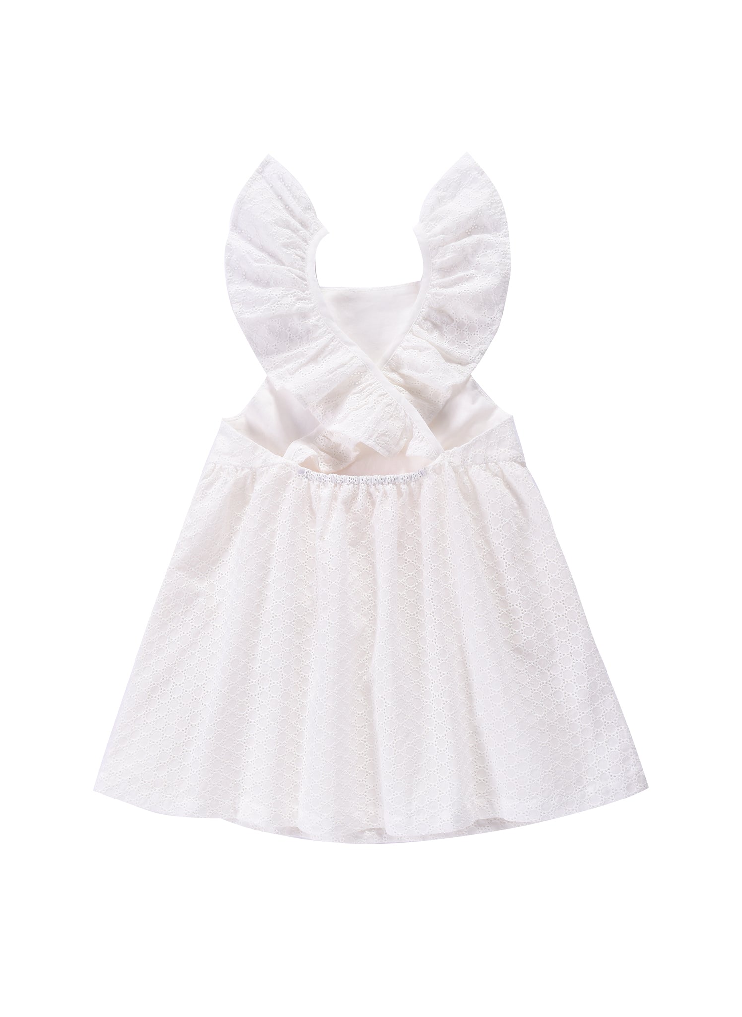 Louise Mischa Minaksi Dress in White – Hello Alyss - Designer Children ...