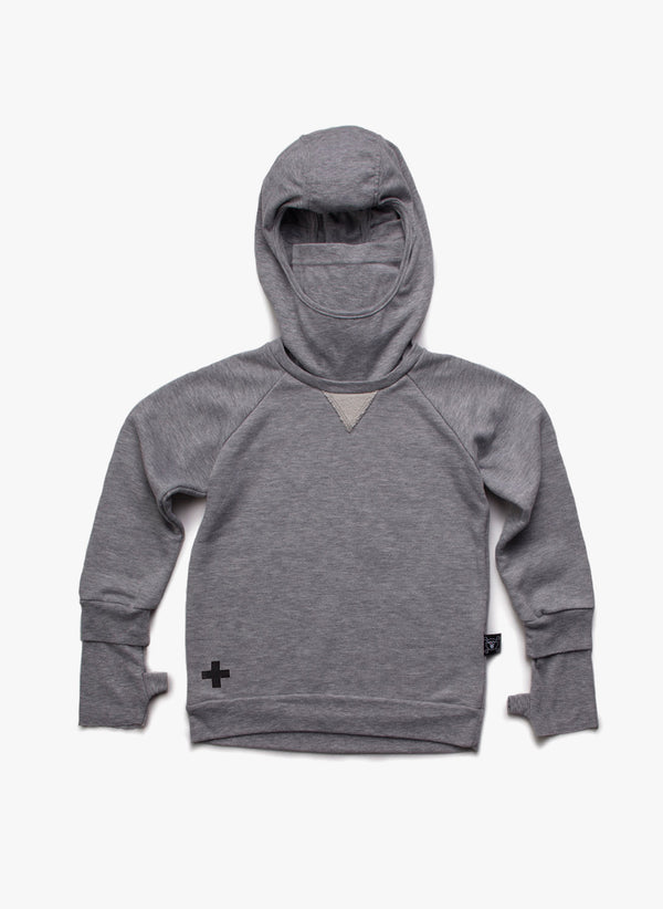 Nununu Ninja Sweatshirt in Heather Grey