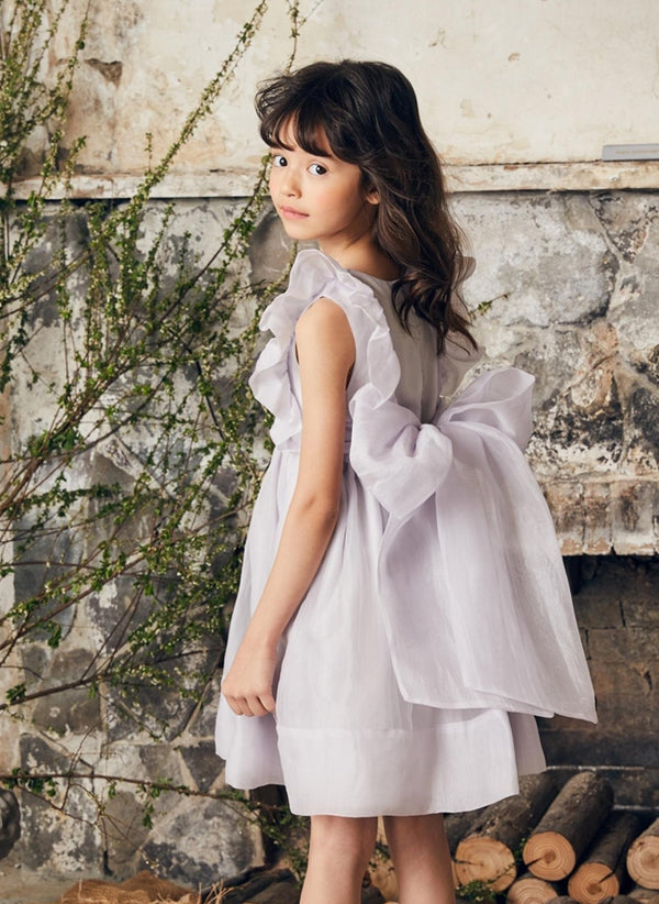 Nellystella LOVE Mae Dress in Dove Grey