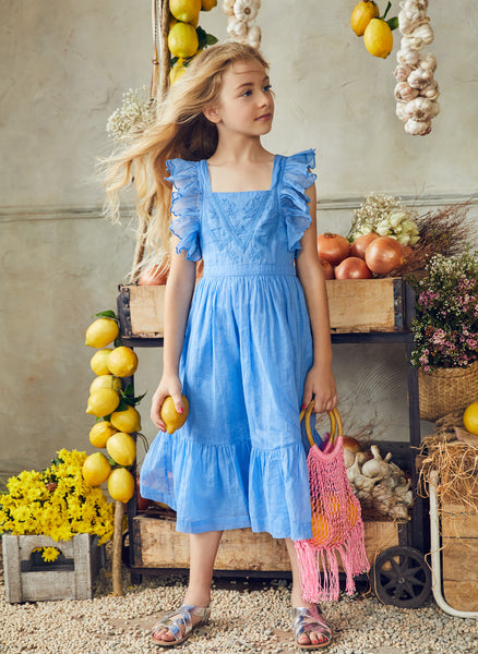 Nellystella Elina Dress in Royal Blue – Hello Alyss - Designer Children ...