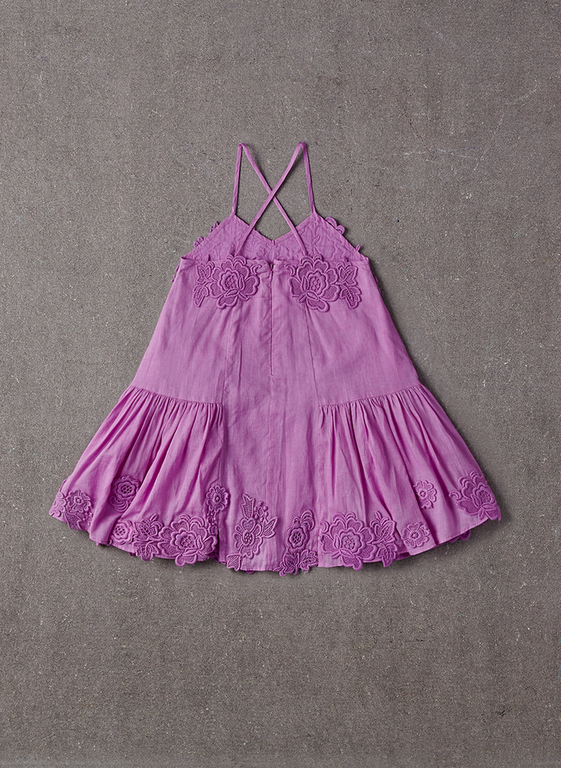 Nellystella Monica Dress in Lavender Magenta