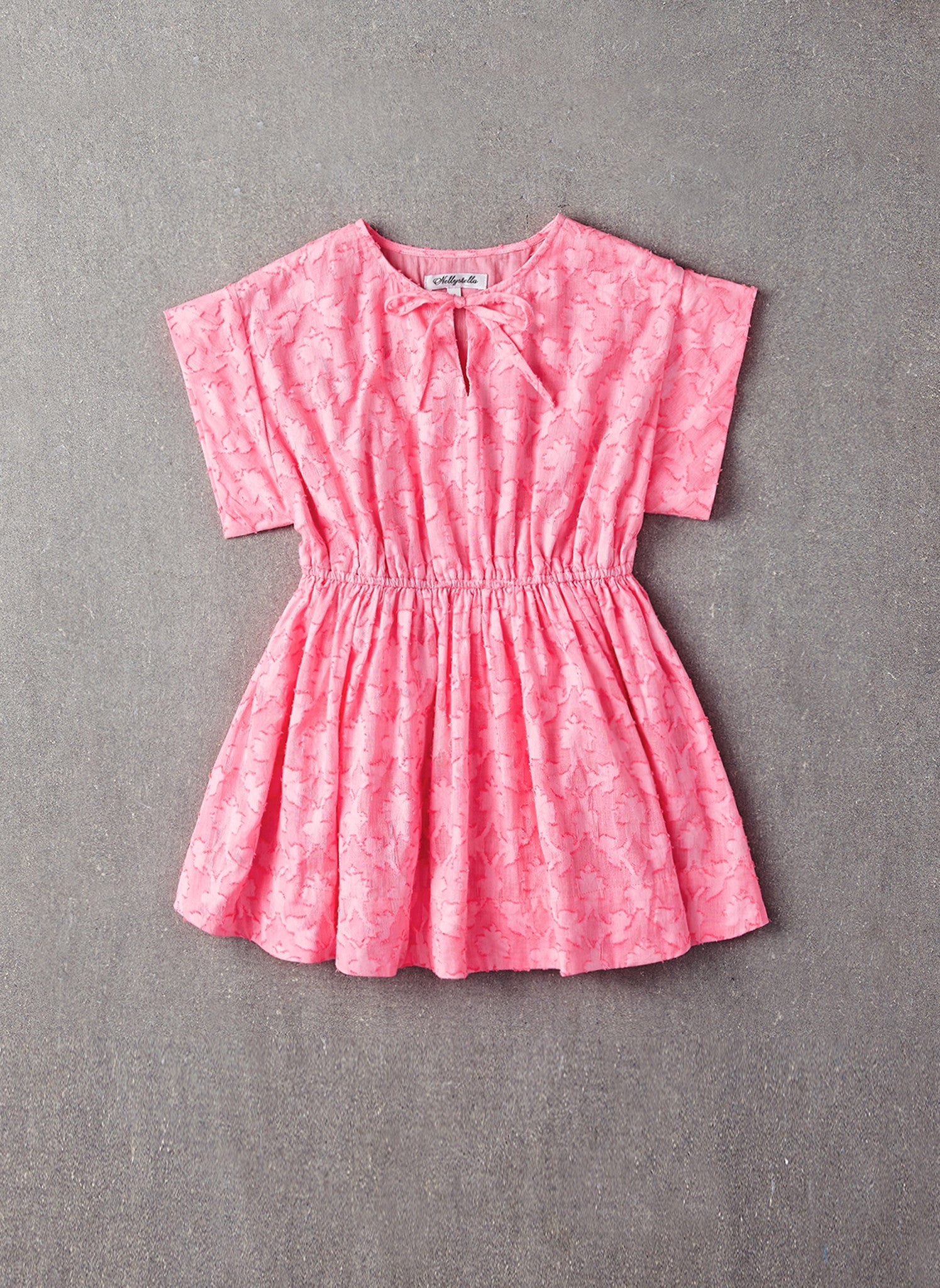 Nellystella Wren Dress in Pink Flower – Hello Alyss - Designer Children ...