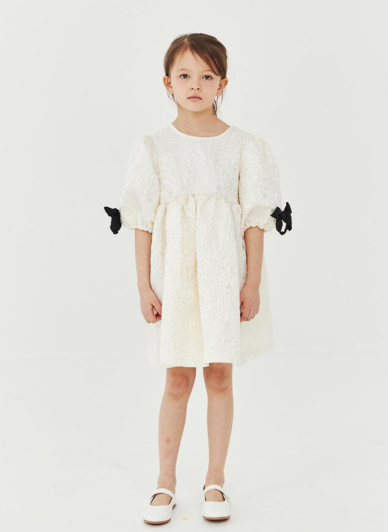 Petite Hailey Balloon Bow Dress