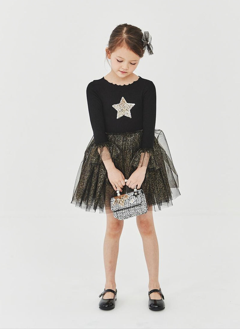 Petite Hailey Sleeve Tutu Dress