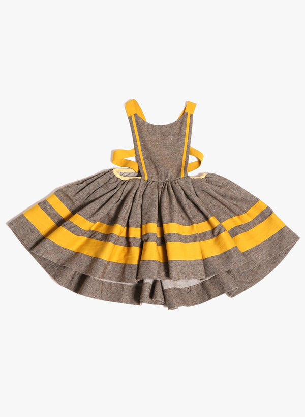 Tia Cibani Jalisco Apron Dress in Pecan