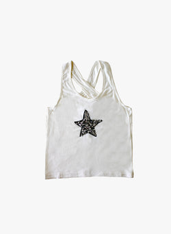 Vierra Rose Eva Star Tank in Ivory