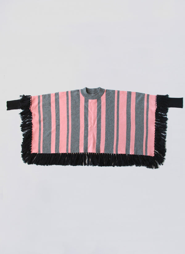 Vierra Rose Helka Stripe Poncho