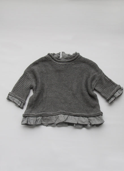 Vierra Rose Ines Sweater in Grey – Hello Alyss - Designer Children's ...