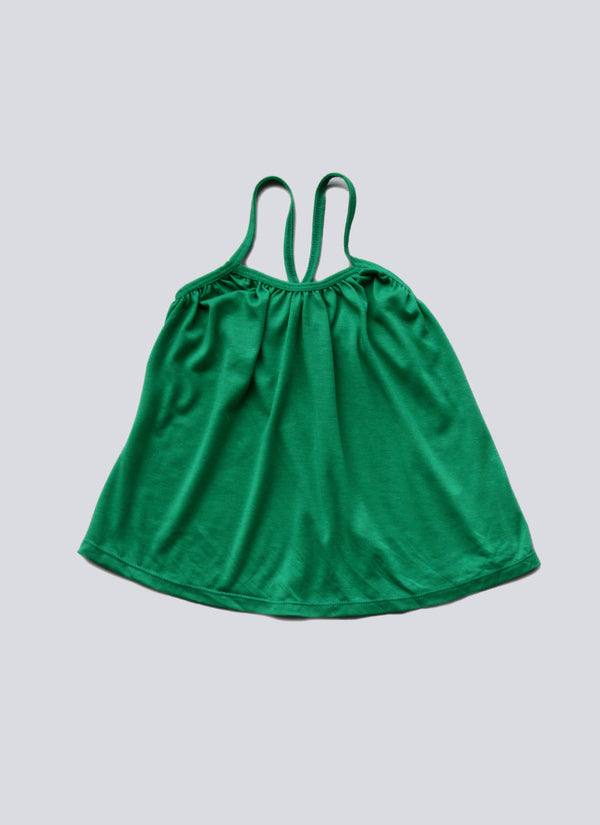 Vierra Rose Lena Pom Pom Top in Emerald