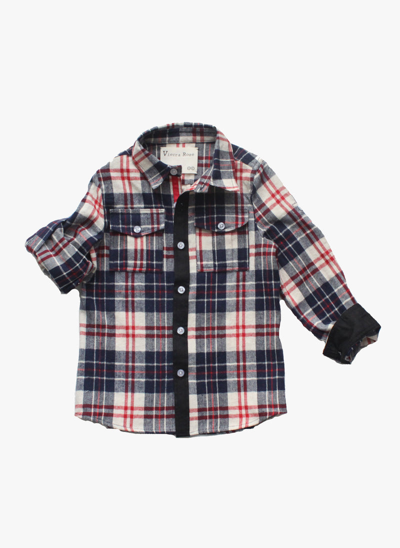 Vierra Rose Lenox Pocket Shirt in Plaid – Hello Alyss - Designer ...