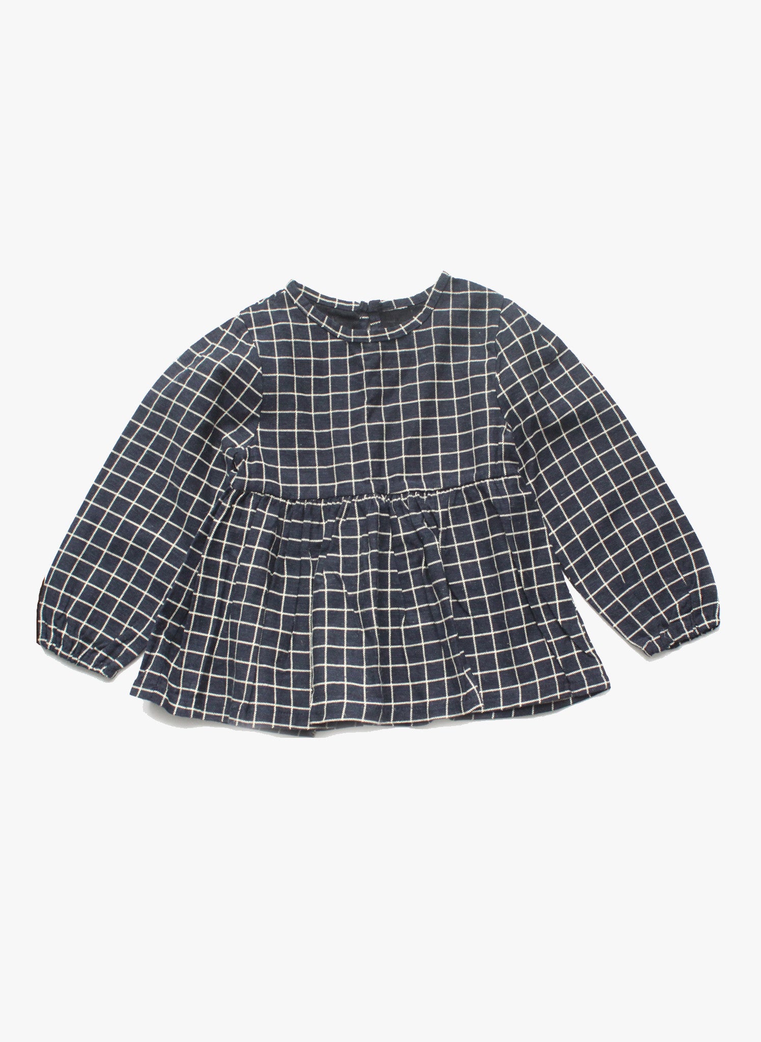 Vierra Rose Lyla Checkered Top in Midnight Blue – Hello Alyss ...