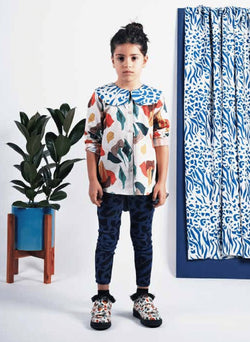 Wolf and Rita Angela Blouse in Samba Print