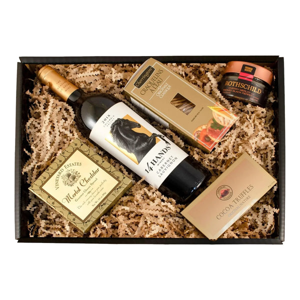 Red Wine & Cheese Gift Crate