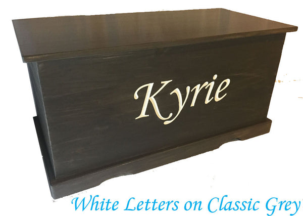 personalized wood toy box