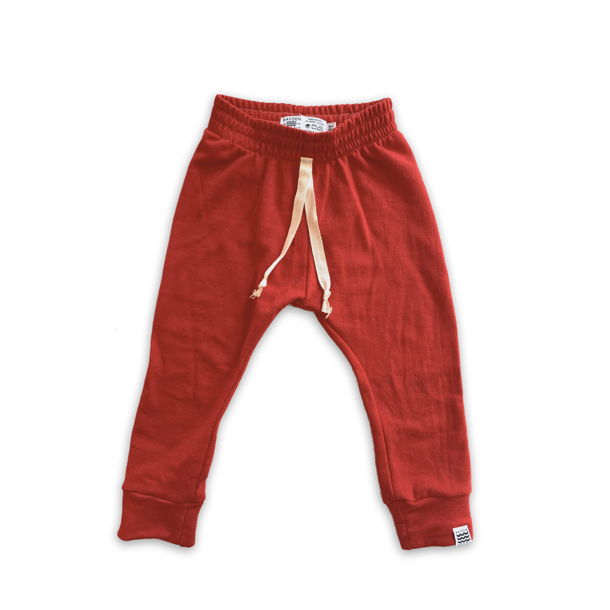 french terry drawstring joggers