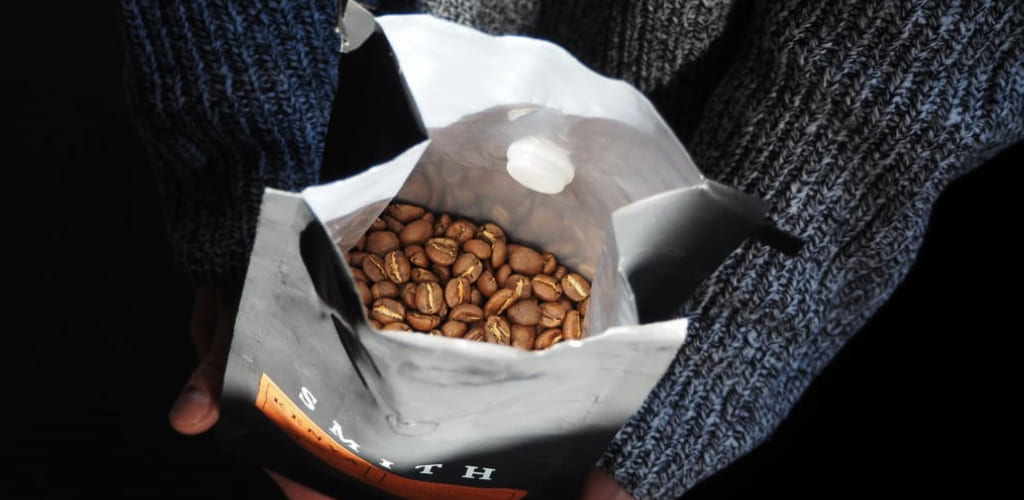 Conservation Blog - Smith's Coffee Bag Interior