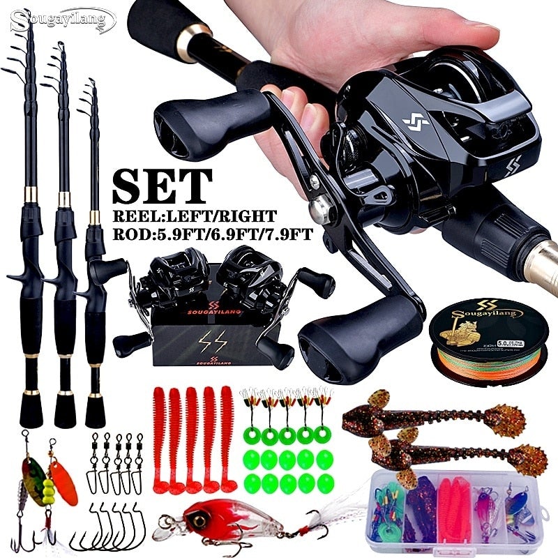 Fibreglass Fishing Rod and Reel Complete Starter Kit - Best Toy Store!