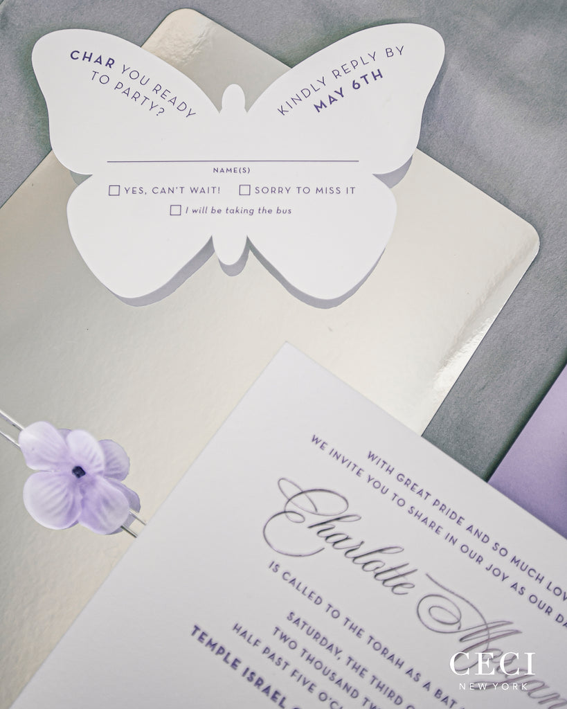 Purple Invitation