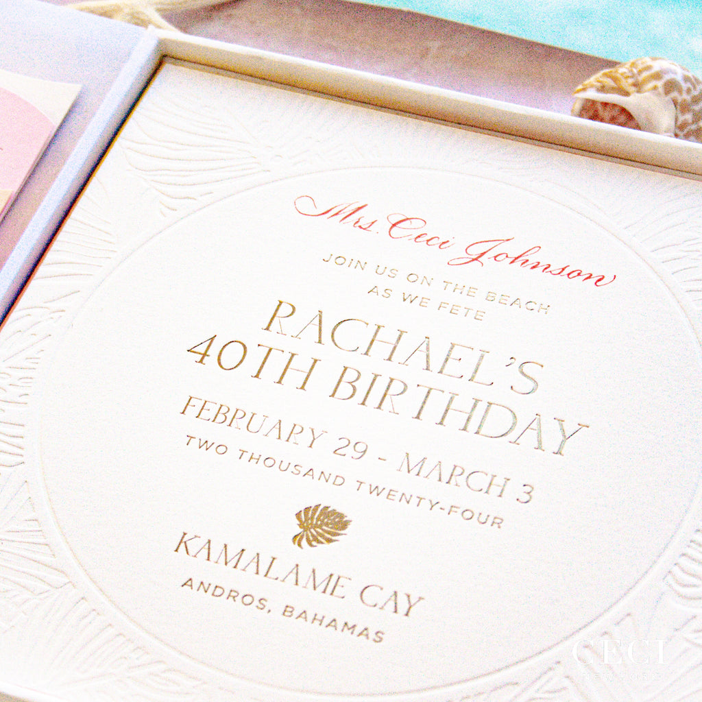 Rachael Glaws Invitation