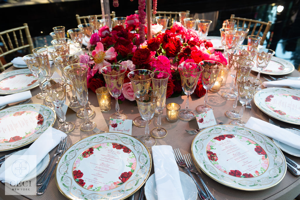Elegant, Dolce and Gabbana Inspired Wedding Invitation – Ceci New York