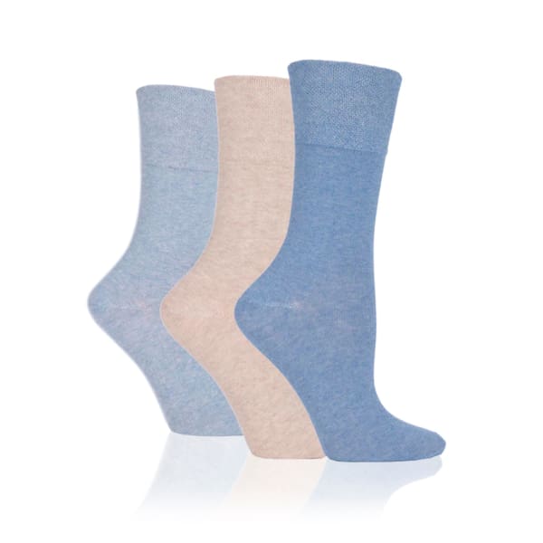 Non Binding Socks for Women in Rainy Day Prints
