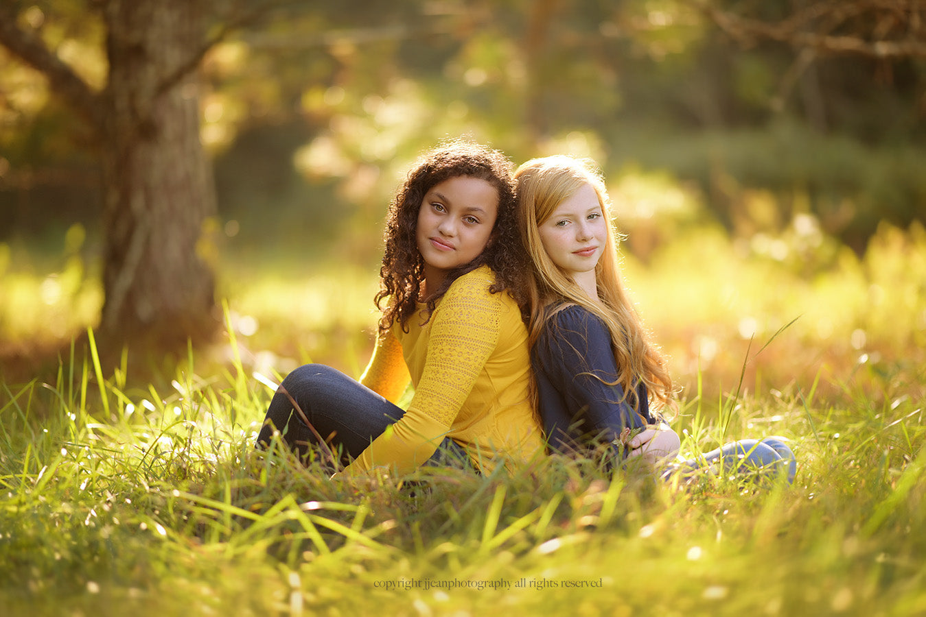 backlight portraits