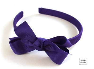 Lottie Nottie Alice Bands-Plain, various colours – Dandy Lions Boutique