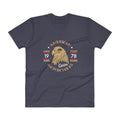 Men's V- Neck T Shirt - American Motorcycles- Eagle