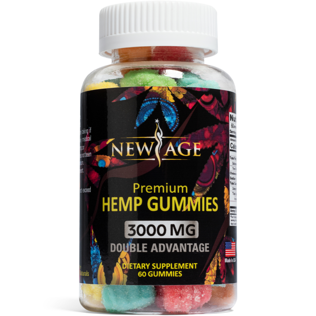 Premium Hemp Gummies 3000MG - 60 CT \u2013 NewAgeNaturals