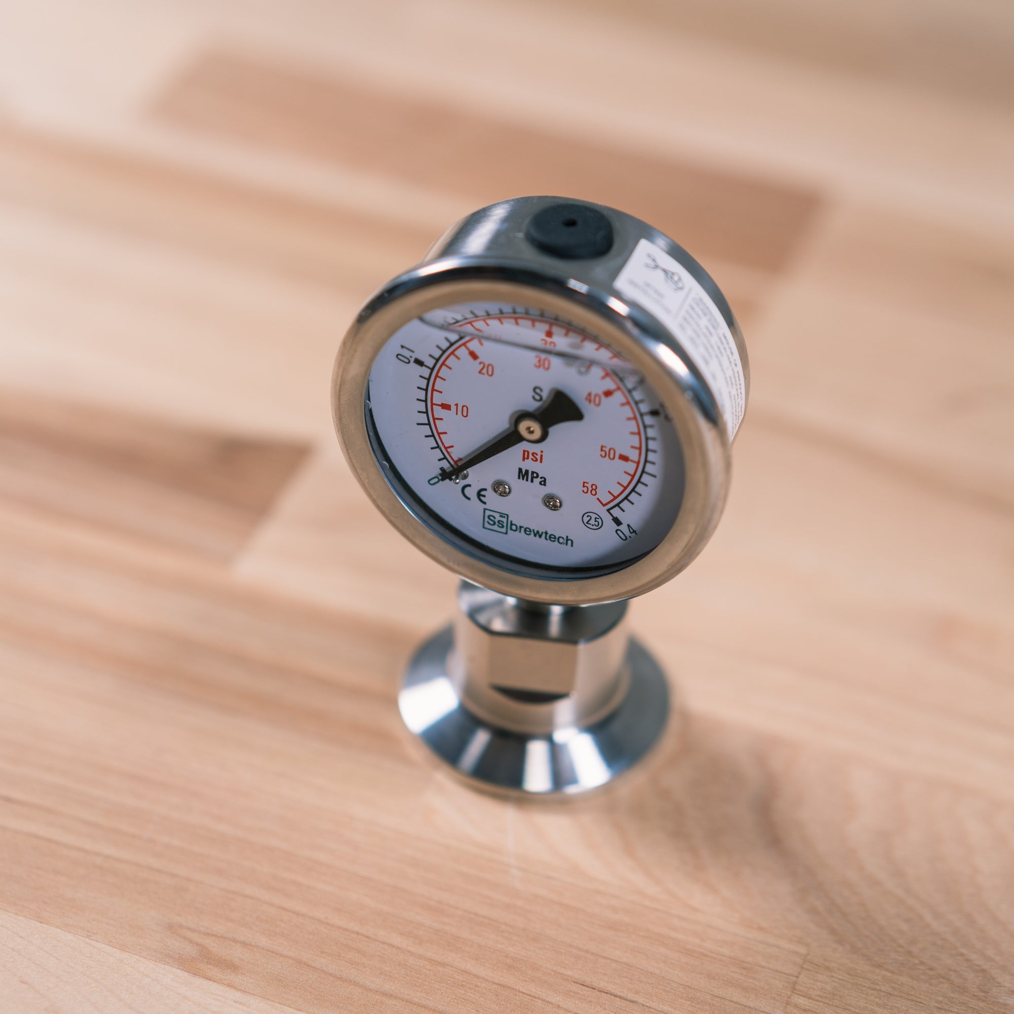 glycol pressure gauge