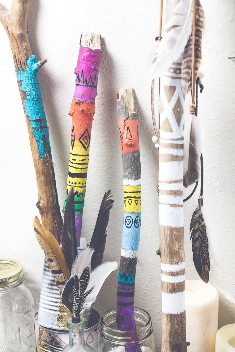 Painted Sticks DIY – SoulMakes