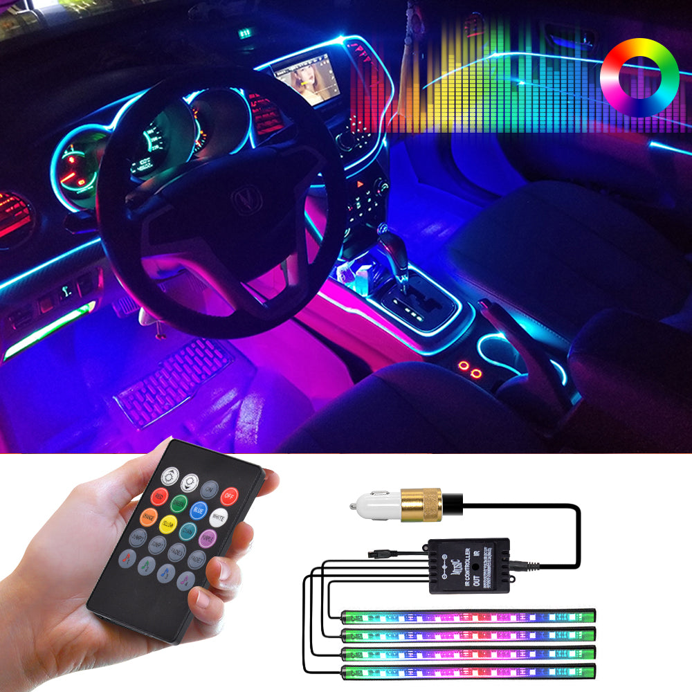 usb interior car lights