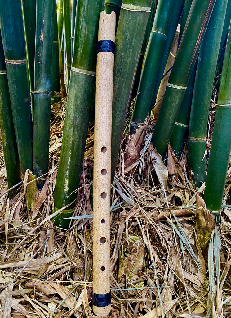 End Blown Flute Quenacho Bamboo Body V Shaped Flutes Erik The Flutemaker 