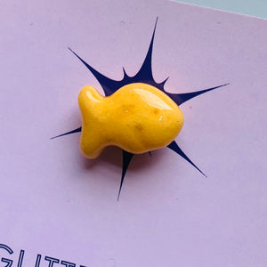 Goldfish Lapel Pin - Glitterlimes