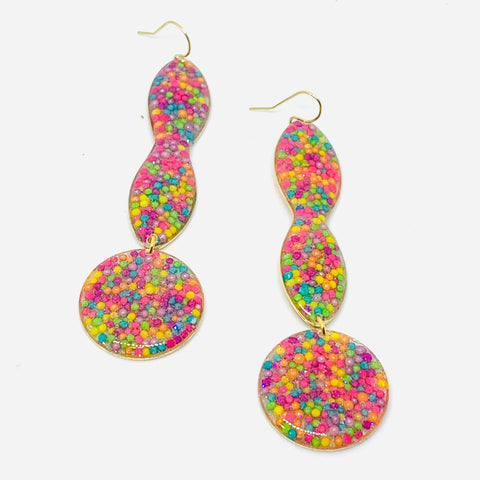 Happiest Sunshine Rainbow Stud Dangle Earrings Ever ⋆ It's Just So You