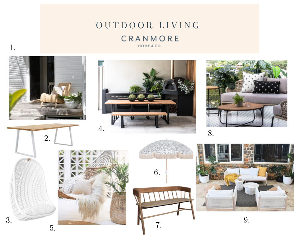 Outdoor Living Mood Board | Cranmore Home – Cranmore Home & Co.