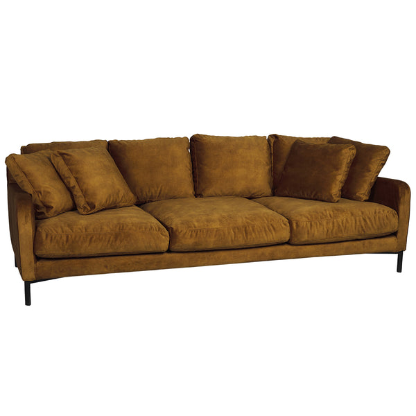 Loft Ocre Sofa by Canvas and Sasson