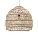 wicker round pendant natural