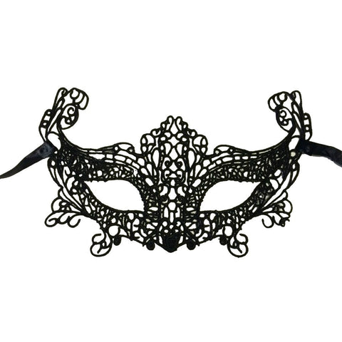 Economy Black String Masquerade Mask | Simply Party Supplies