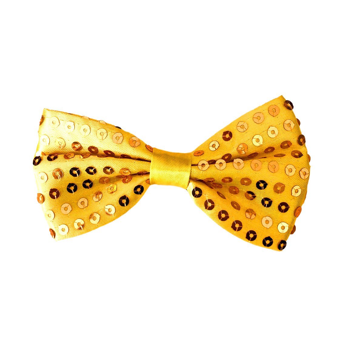 Sequin Bow Tie - Yellow / Gold – Simply Party Supplies