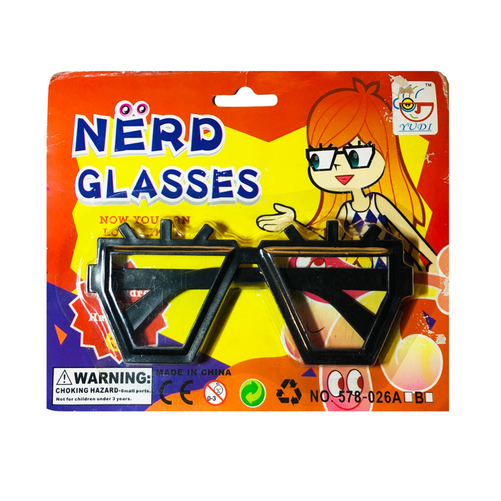 Nerd Costume Glasses Simply Party Supplies