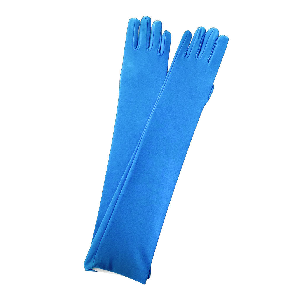 Long Gloves Nylon - Blue – Simply Party Supplies