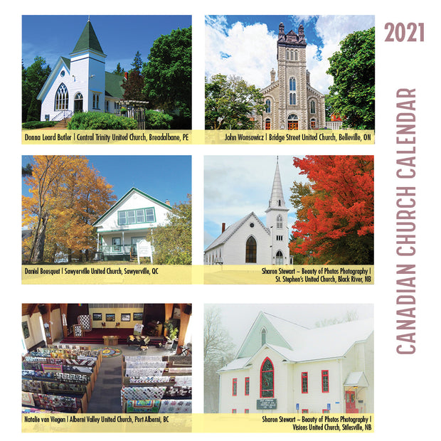 United Church Calendar 2021 | Calendar jul 2021