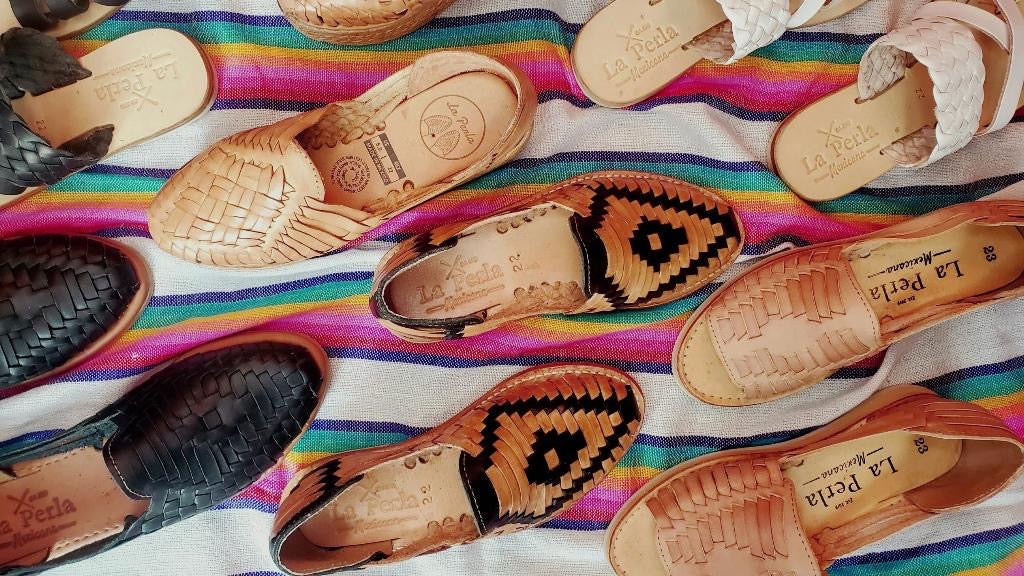 la perla mexican huaraches