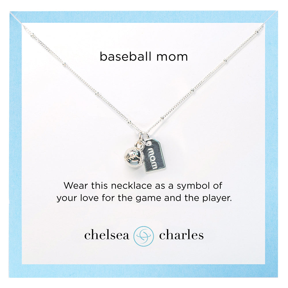 CC Sport Basketball Charm Necklace