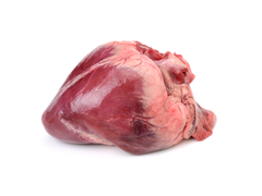 pork heart raw pet food