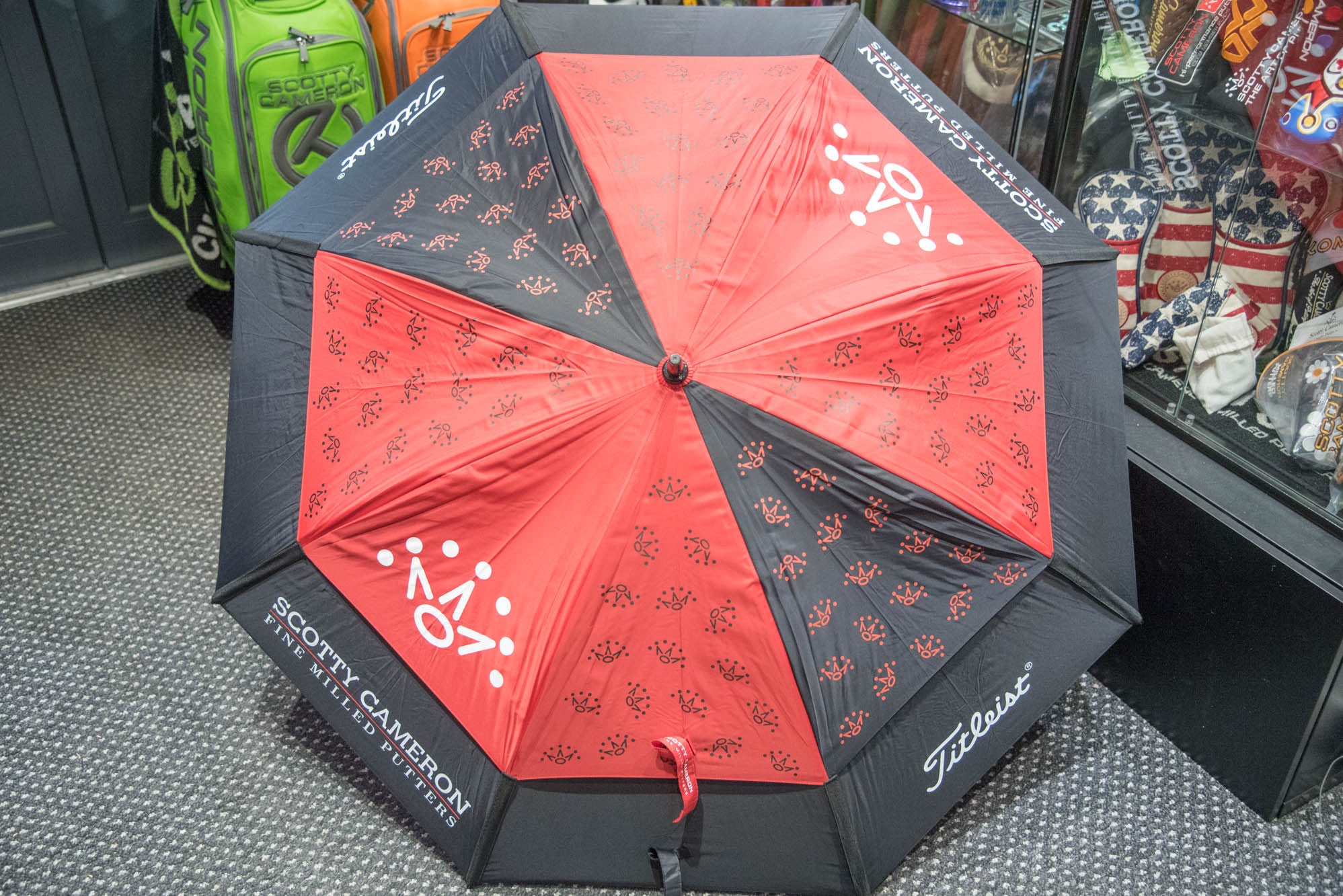 Scotty Cameron Museum & Gallery umbrella – Custom Cameron