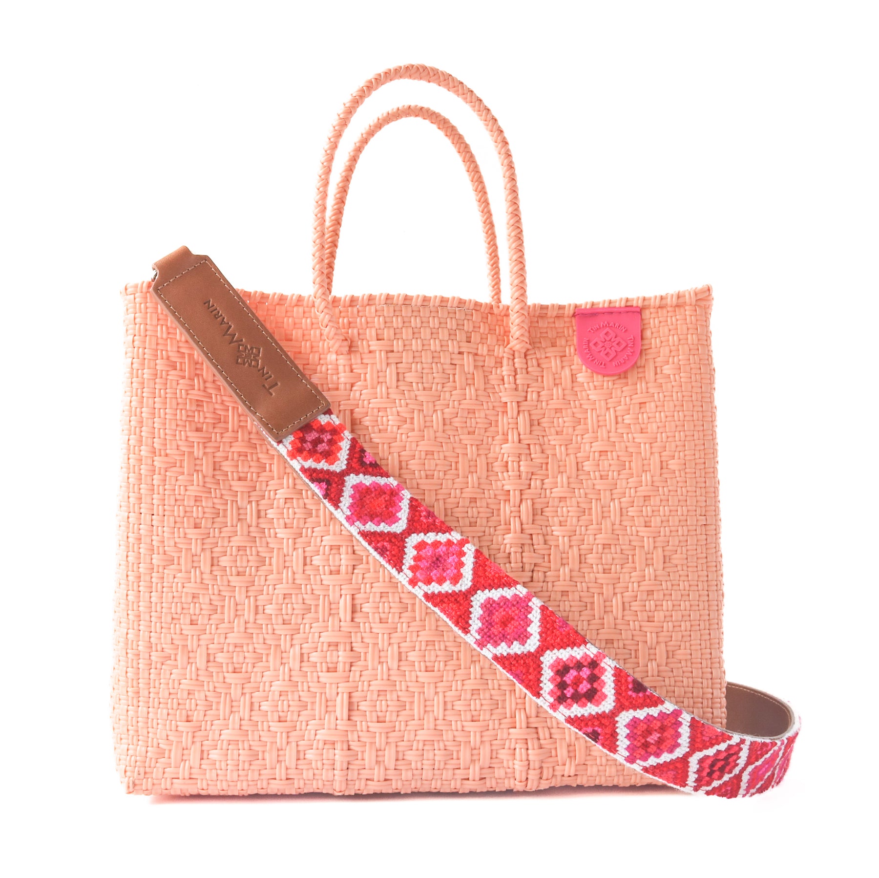 TINGN Initial Jute Tote Bag for Women Handmade Embroidery