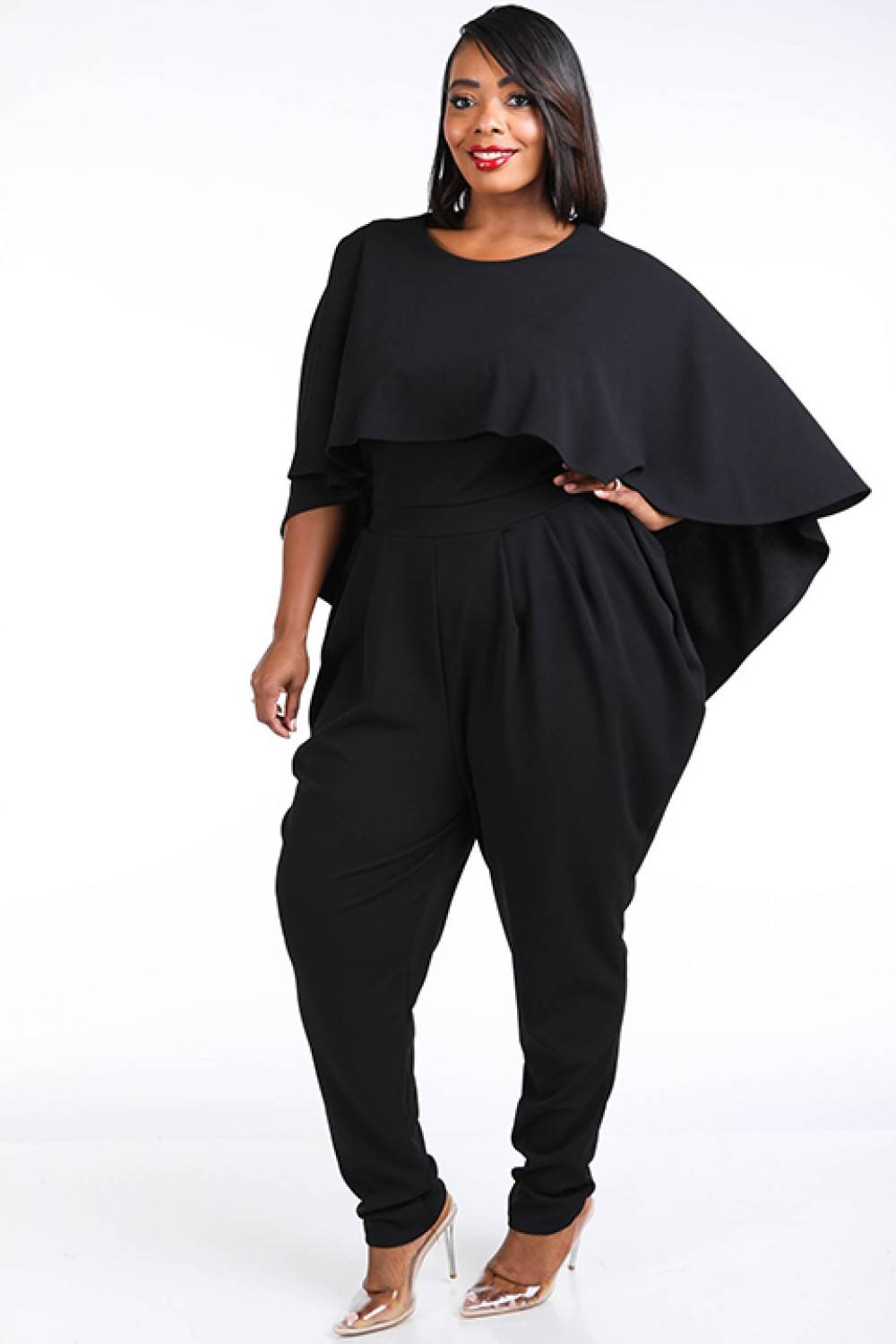 cape style jumpsuit