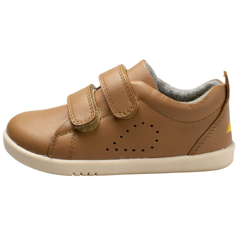 Bobux Grass Court Sneakers Caramel